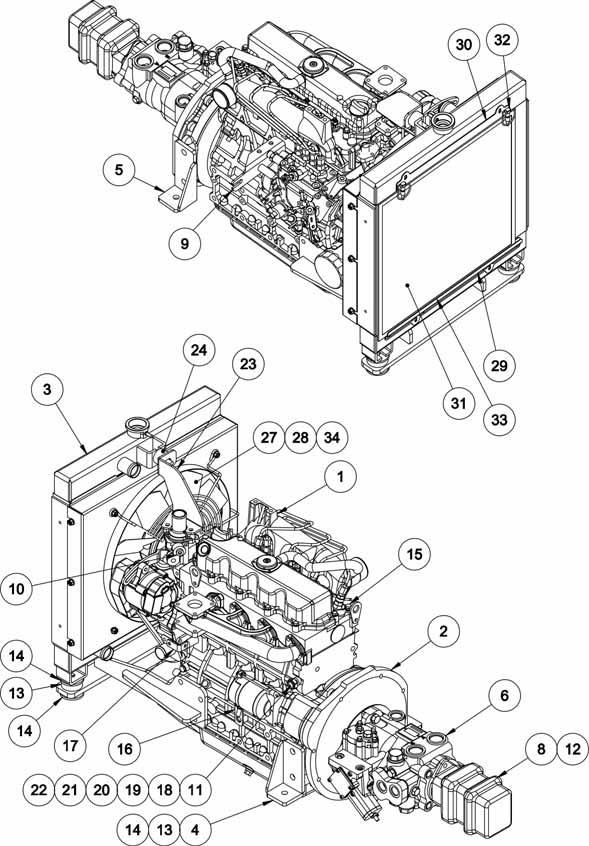 POWERTRAIN ASSEMBLY (Serial #