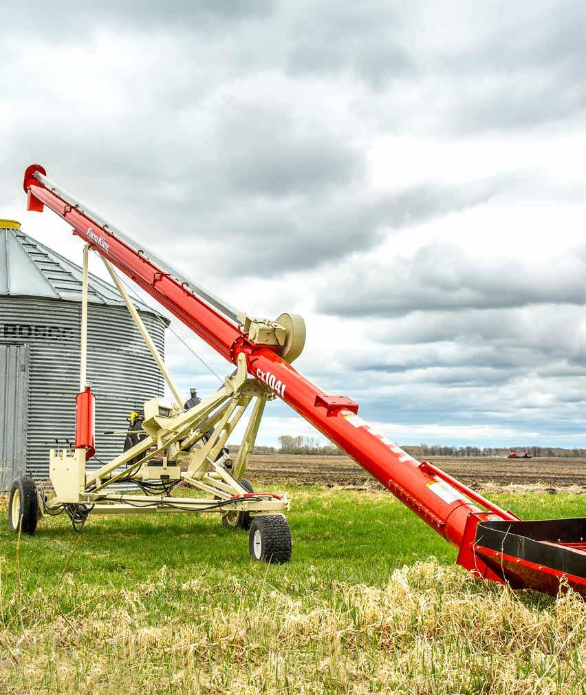 CX QUICK UPDATES CX AUGERS WHAT'S NEW The CX2 auger intake is now 24 inches allowing for greater capacity.