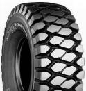 Applicable to earthmoving vehicles, such as rear and bottom dump trucks. Non-directional extra-deep tread corresponds to E4.5.