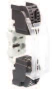 PV product overview Bussmann series holders and blocks Holder/ Rated Data Fuse block Part voltage sheet size series numbers Poles (Vdc) Description number 10x38