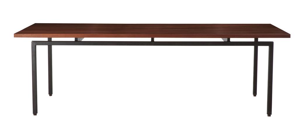 teak Block Dining Table 78w x 29h x42d Standard wood: