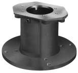 Vertical Pump/Motor Mounts MAGNALOY S VERTICAL PUMP/MOTOR MOUNTS are designed to allow direct mounting through the reservoir top.