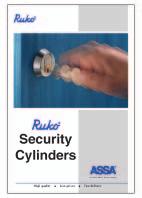 Cylinders 76 Accessory Sets 76 cylinders and padlocks meet the performance standards set down in: BS