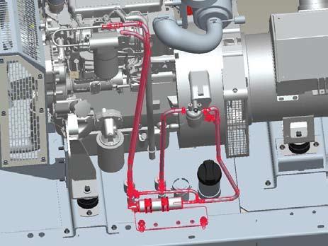 6.1.3 Odpravljanje napak Če se motor po opravljenem postopku polnjenja ne zažene, je mogoče zrak v cevi povratne zanke ventila tlačnega regulatorja (PRV).