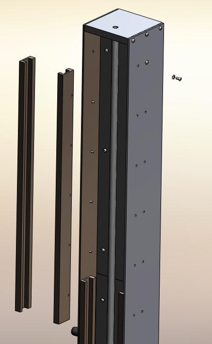 7.6.3. Lower the Lift Arm assembly to a position lower than the two upper guide rails shown in Figure 30 7.6.4.