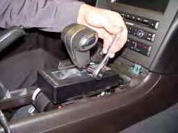 or other centerconsole features while shifting through different gear positions.