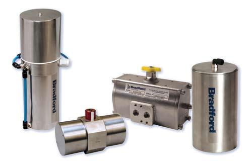 Dixon Sanitary is the right connection for Stainless Steel Actuators Dixon Sanitary can actuate all our butterfly and ball valves with our Bradford stainless steel actuators.