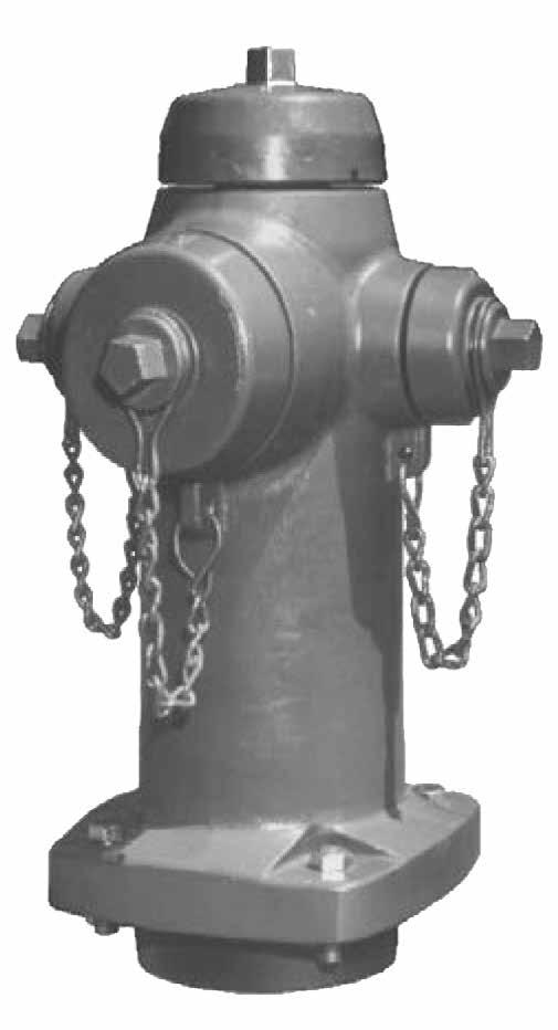 18 AWWA Dry Barrel Fire Hydrants Mueller Modern Improved Fire Hydrant Year of Manufacture 1969-1980 Main Valve Opening Size Catalog Number (new / old) Hydrant Styles 4-1/2 A-419 2-way 4-1/2 A-419
