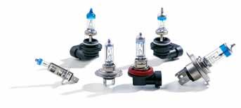 S +120% Up to 120% more light on the road GE Megalight Ultra lamps thanks to their special filament design and coating system - provide up to +120% more light on the road improving illumination