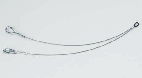 36) 360" (9144) Box Quantity - 20 5 bags containing 4 pieces per bag KwikWire Y Style Hook Termination With Loop Hook designed to accept up to 3 8" diameter wire.