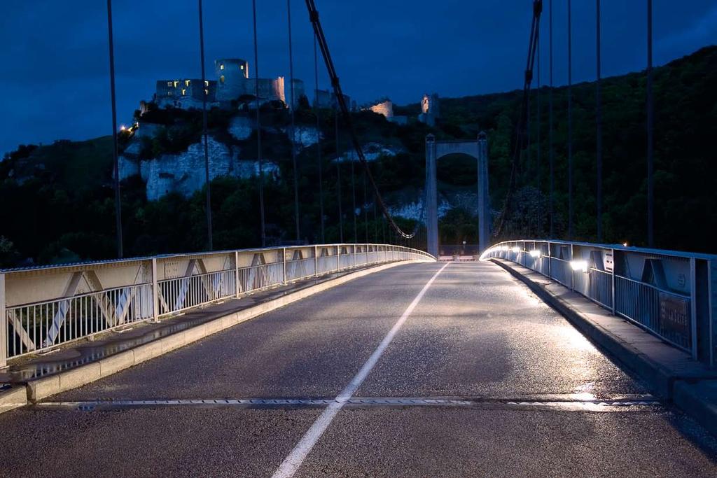 Applications The system can be used where traditional road lighting using columns or