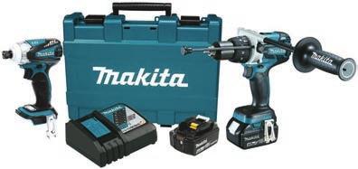 PC COMBO KIT Complete Hammer Driver-Drill, Brushless