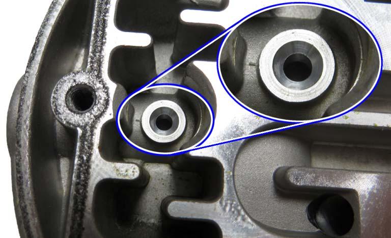 17) Replace the regulator as an assembly (RK-EPR-4) if the seat is worn or damaged.