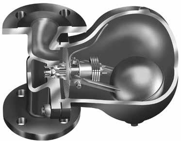 Ball float steam trap CONA S Ball float steam trap Ball float steam trap PN16 / PN40 - with flanges (Fig. 631...1) - with screwed sockets (Fig. 631...2) - with socket weld ends (Fig. 631...3) - with butt weld ends (Fig.