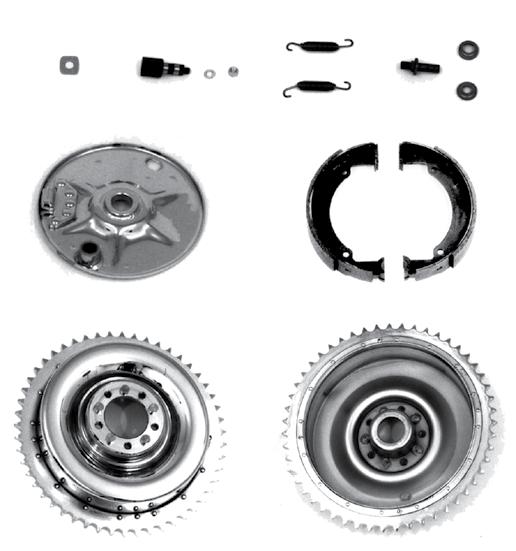 206A 206 206B 206E 206F 206D 206C Drum Brake Components & Covers 206G Mechanical And Hydraulic Brake Parts Accurate reproductions of the stock parts fitted to early Big Twins.
