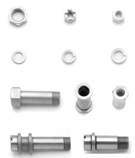 Order axle kit #186 for 5/8" rockers $94.95 186A1 Fits single or dual disc Performance Machine 125X2- series calipers. Not intended for use with speedometer drive.