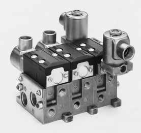 Series A valves can be used directly as power valves to control air actuators or