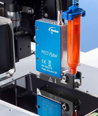 Display Nordson EFD solutions provide greater precision in multiple display assembly applications.