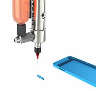 Nordson EFD s expertise in precise fluid dispensing allows manufacturers to dispense accurate amounts of these functional fluids in constrained and miniaturized areas.