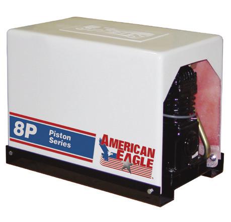 Single-Stage Piston Series The single-stage compressors are manufactured for reliability and longevity. Direct-drive, no belts to break or adjust.