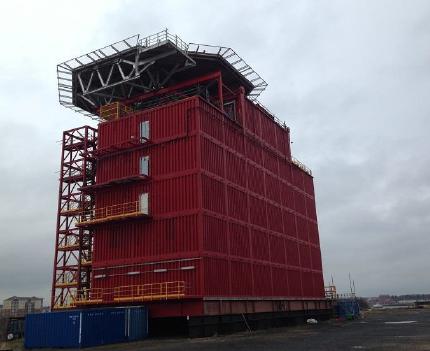 11) 120 Man Accommodation Module with Helideck General Specification UK Build 2012 Blast Rated 5.
