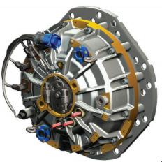 The Gyrodrive system is different to the Flybrid system as it operates as an EMB and converts the mechanical energy to electrical energy and then back to mechanical energy for storage in the flywheel