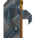 Screen for top or bottom ventilation One adjustable-speed closer in Bottom expander matches handle finish and adjusts