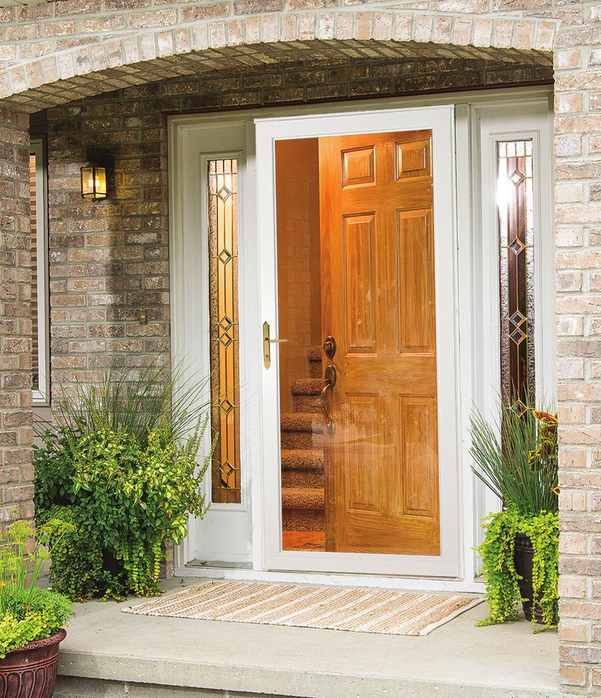 com No Bore No Hardware The Classic-View 11/4" Aluminum 3-Season Room Door, which is not bored and does not include hardware, is a great solution for expanding