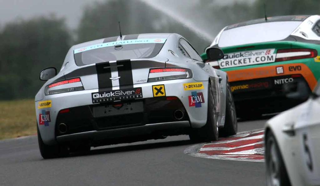 GT4 Challenge Information 2012 The 2012 entry fee includes: Entry to the complete race season for one car with up to three drivers Fitness appraisal with Aston Martin s factory Driver Performance