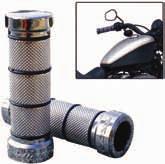 set of grips that you ve ever owned that have the exact same external diameter Two throttle fitments