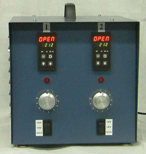 TWO-ZONE CONTROLLER TZ2003-2 Page 11 The portable two-zone controller is designed for post weld heat treatment and preheating applications.