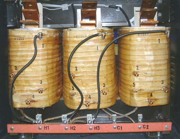 Page 19 Page 5 3 Phase Isolation Transformer Transformer (Core and Coil Only): Weight: 660 lbs (approx.