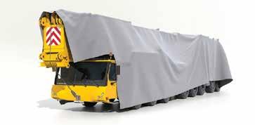- under wraps but it will probably use the carrier from the 500 tonne LTM 1500-8.1 and have a very long boom. Will it be single or twin engined and a new Superlift system?