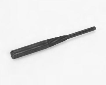 D A B E Standard Tapered Type Mandrels for Cartridge Rolls Quick change mandrels for coated abrasive cartridge rolls Feature sharp, coarse threads which hold cartridge rolls securely in place in