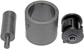 Failure results in loose steering or misaligned front end Part # Applications 905-402 Infiniti QX4 2003-97, Nissan Pathfinder 2004-05 SUSPENSION KNUCKLE BUSHINGS 6