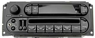 Electronics RADIO CONTROL UNITS 586-003 Chrysler 2004-02, Dodge 2004-02, Jeep 2005-02