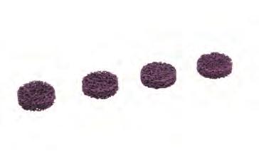 Special tools for brakes Cleaning disc 50 mm purple 4 purple cleaning discs (very large grain) for wheel hub cleaning set 4 Shipment: