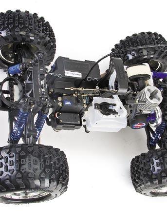 TAMIYA TRF501X VERDICT two-speed with reverse value for money out of the box set-up Racer Rating Associated have supplied the MMGT with a pull-start engine set-up The alloy exhaust system uses a