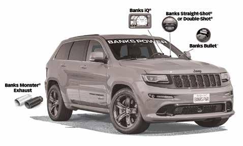 Products available from Banks Power for the 14-15 Jeep Grand Cherokee, 3.