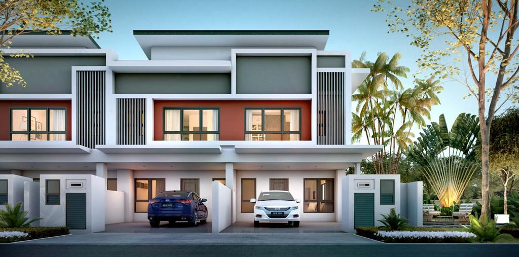 OPACUS TYPE A Set your own pace in this roomy double-storey link home.