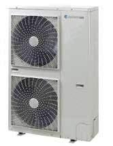 56 Mini VRF Mini VRF Heat Pump Outdoor Units SYSVRF AIR EVO HP Features Full DC Inverter Mini VRF with DC Inverter compressor and DC fan motor. Compact size and long piping system.