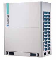58 VRF Heat Pump Modular VRF Heat Pump Outdoor Units SYSVRF AIR EVO HP Features Wide application area due to incredible piping lenght and wide operating temperature range.