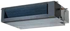 84 VRF Duct indoor units I Medium Static Pressure Duct Indoor Units SYSVRF DUCT Features External static pressure up to 100 Pa. All models are equipped with high efficient DC fan motor.
