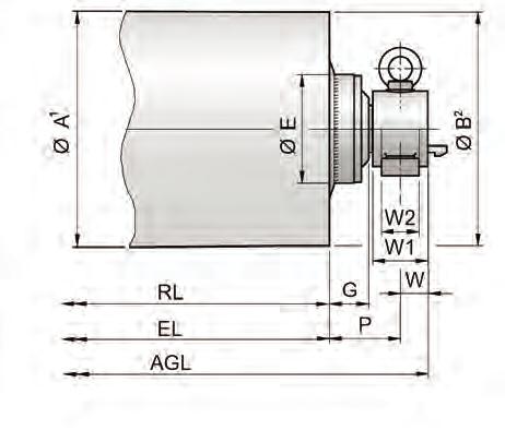 Motorized Pulley with terminal bo Idler Pulley 3 UT500H / UT502H Motorized Pulleys or Idler Pulleys A B C D 4 E G L M O P Model in in in in in in in in in in 630M 24.80 24.