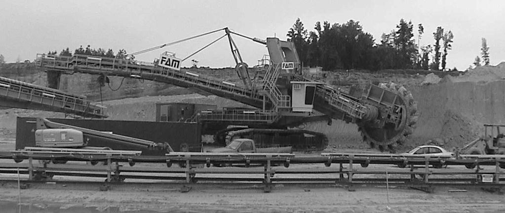 Ecavator in a US cement application.
