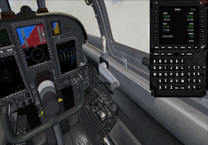 Going from the outside to the inside of the U-2 I found that Area-51 Simulations had created both a 2D cockpit and a virtual cockpit (3D).