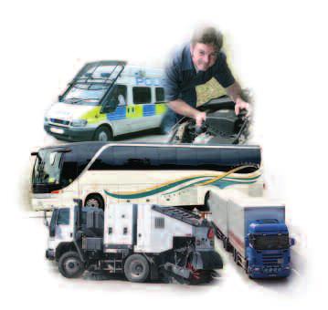 Commercial Vehicles 99% car parc coverage of commercial vehicles including trucks, HGVs, agricultural and utility vehicles Enhanced CCA, power and durability within a