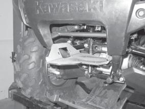 A1 Front Tube Guards Figure 2 Install Winch Mounting Plate 3. Rotate winch mounting plate (A1), Figure 3.