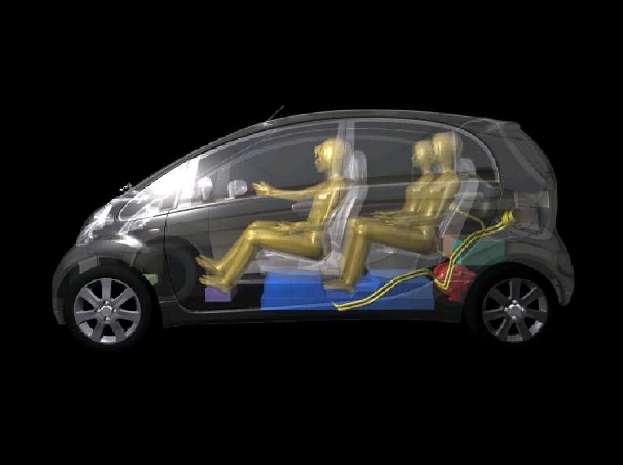 Peugeot i0n : An urban car with roominess and