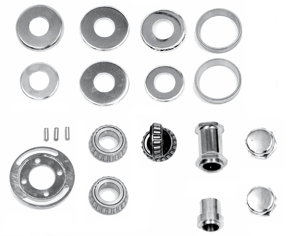 142FS 142A 142C 142-3SP 142-2SP Fork Stem Bearings, Covers And Cap Nuts To order these parts, call us at 775-246-5738 or toll free at 800-423-2621 Fork Stem Components 142B 158 142SPA 142SPB For Big